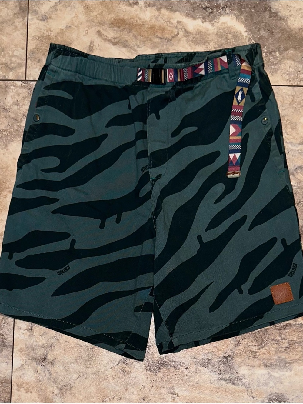 Icecream Concave Shorts Mallard Green Size Small
